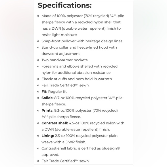 PATAGONIA SHELLED RETRO-X FLEECE PULLOVER - Picture 6 of 6